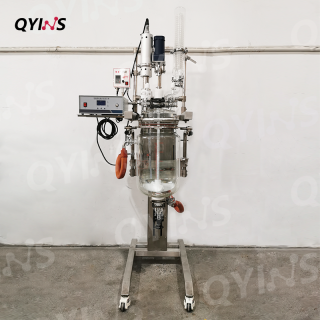 超聲波升降雙層玻璃反應(yīng)釜10L、20L、30L、50L