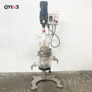 攪拌鍍膜玻璃反應釜-500mL、1L、2L、5L