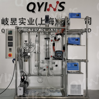 0.1平方刮板玻璃分子蒸餾 維生素E提純